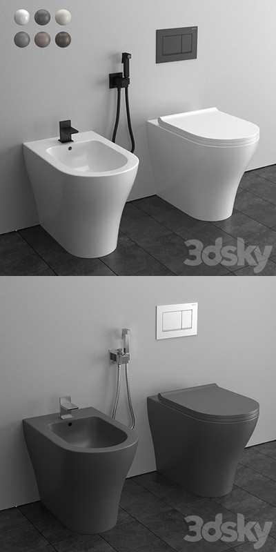 Cielo Enjoy e Amedeo Back to wall WC / Bidet